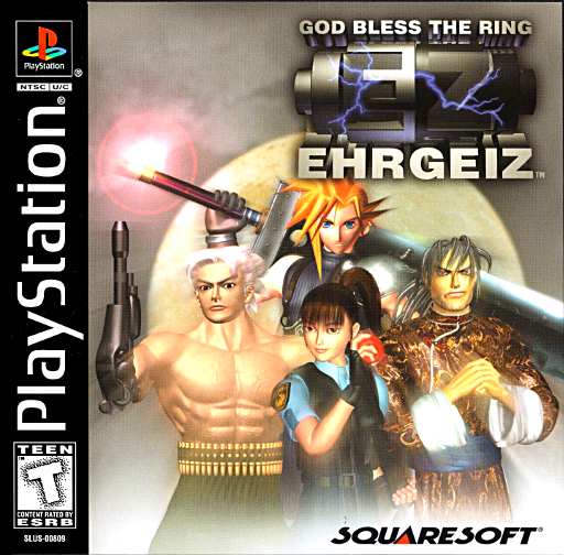 The Double Shooting box art for Playstation